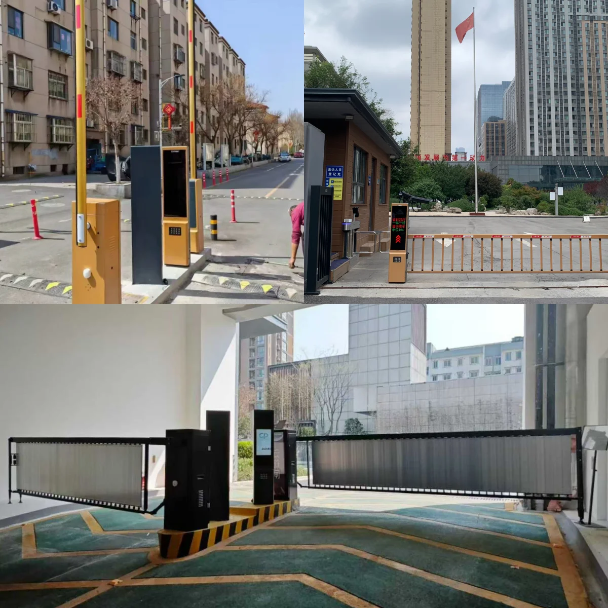 Barrier Lengan Lurus Pembayaran Otomatis Tol 12m Lebar