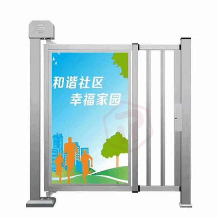 High Security Swing Barrier Turnstile Supermarket Retail Hub Pembatas Pelanggan