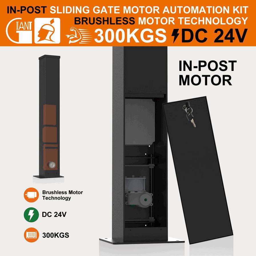 Motor Pagar Geser Tiang 300kg Autogate Sliding Properti Cluster Mewah