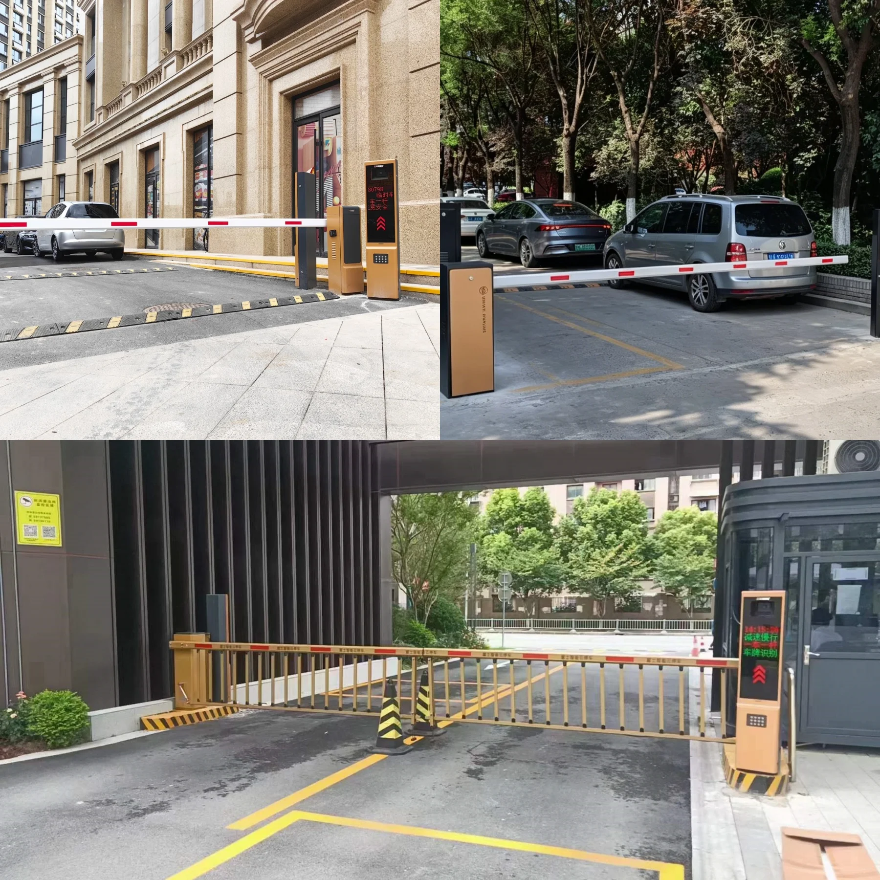 Barrier Gate Brushless DC Tahan Cuaca Fitur Visi Malam