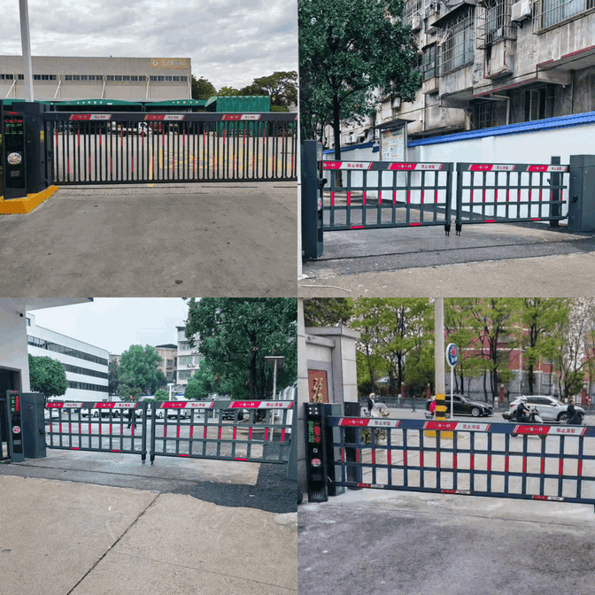 Barrier Parkir LPR Baja IP65 Keamanan Tinggi Untuk Real Estate Komersial