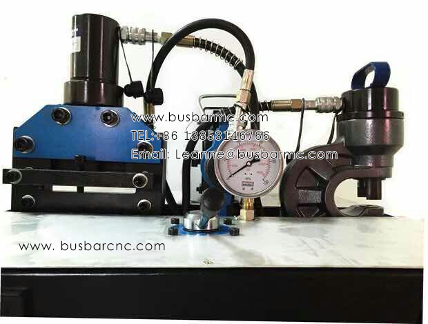 Three Portable Busbar Processing Machines Combined LTMC-30 Copper Busbar Processing